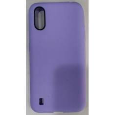 Capa Capinha Galaxy a01 tela 5.7 Cores Silicone Maleável - sem, modelo