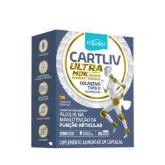 Cartliv Ultra MDK Colágeno Tipo 2  60caps Equaliv (uc Ii)