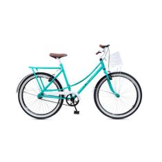 Bicicleta Feminina Retrô Aro 26 Caiçara com Cesta Beach Brisa Feminina