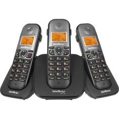 Kit Telefone Sem Fio Com 2 Ramais Ts 5123 Intelbras Dect 6.0
