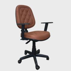 Cadeira para Escritório Executiva Alta Elegance Lux 101cm X 62cm X 46cm