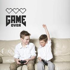 Adesivo Parede Quarto Infantil Frase Video Game