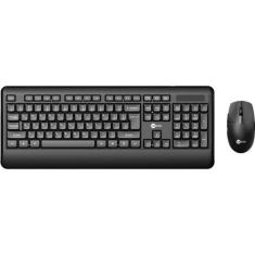 Kit Teclado E Mouse Lecoo Kw202 Sem Fio Preto