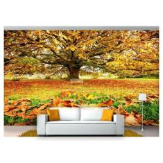 Papel De Parede Floresta Natureza Árvores 3D 3M² Xna176 - Você Decora