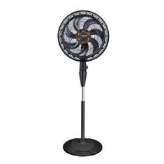 Ventilador de Coluna Arno X-TREME 7 Cinza 40cm VE72, 150W, 7 Pás, 3 Velocidades, Oscilação 80º, Power Zone, Modo Noturno, Altura Ajustável de até 1,5m, 110V