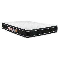 Colchão Queen Espuma D33 Black White AIR Double Face Euro Pillow (158x198x27) - Castor