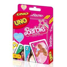 Jogo de Cartas UNO Barbie The Movie Mattel Original  Diversão Garantid