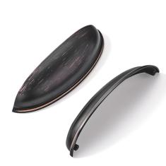 khtumeware Pacote com 10 puxadores de gaveta de 12,7 cm puxadores de armário de bronze polido a óleo puxadores de armário de utensílios de cozinha puxadores de gaveta puxadores de orifício central de