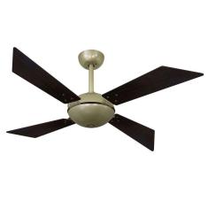 Ventilador De Teto Volare Gold Tech 4 Pás Tabaco 110V
