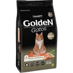 Racao golden form gato salmao castrado 10kg