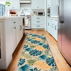 Tapete Passadeira de Cozinha Flora Antiderrapante-60 x 200 - Style Bra