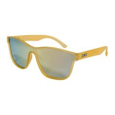 Óculos de Sol HUPI Major Amarelo Lente Dourado Espelhado Polarizado, A