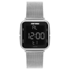 Relógio Mormaii Unissex Digital Prata - Mo6600ak-7k Mo6600ak-7k