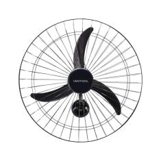 Ventilador de Parede Ventisol 60cm 200W Bivolt Preto