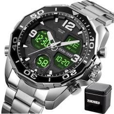 Relógio Masculino Skmei 1649 Anadigital Esporte Casual Luxo-Masculino