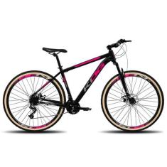 Bicicleta Feminina 29 Kog 21v Freio Disco Absolute KSW GTA, Preto, Ros