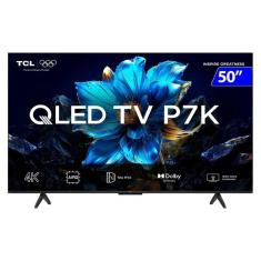 Smart TV TCL QLED 50 4K 50P7K Comando De Voz