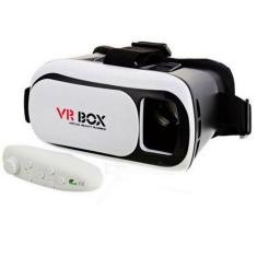 Oculos De Realidade Virtual 3d E Controle Bluetooth - Vr Box