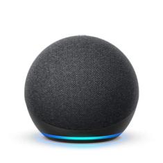 Echo Dot (4ª Geração) Com Alexa, Amazon Smart Speaker Preto - B084dwcz