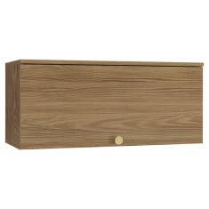 Armário Aéreo Cozinha Botanic 80 Cm 1 Porta Nogueira Fosco - Kappesberg