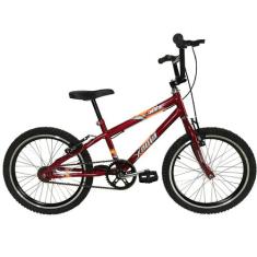 Bicicleta Infantil Rebaixada Aro 20 Aero Cross Xlt Vermelho - Xnova -