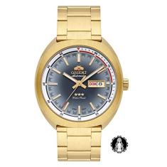 Relógio Masculino Orient Automático 469gp082 G1kx Dourado