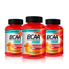 Kit 03 BCAA Maxx 2800 700mg 120 capsulas Loja Maxinutri