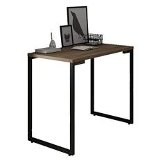 Mesa Para Computador Escrivaninha Porto 90cm Castanho - Fit Mobel