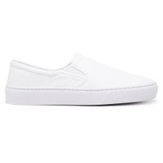 Tenis Slip On Elastico Calce Fácil Liso de Enfermagem-Feminino