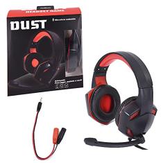 Headset Gamer Vermelho com LED BBR Toys