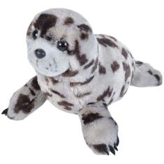 Wild Republic Harbor Seal Plush, Stuffed Animal, Pelúcia Brinquedo, Presentes para Crianças, Cuddlekins 12 Polegadas