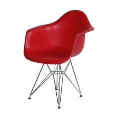 Cadeira Com Braços Eames Em Metal 1121 Or Design