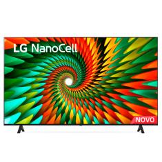 Smart TV 4K LG NanoCell 65' Polegadas, Bluetooth, ThinQ AI, Alexa, Google Assistente, Airplay e Wi-Fi - 65NANO77SRA