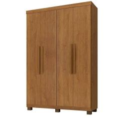 Roupeiro Milão 4 Portas 3 Gavetas Benetil Cinamomo