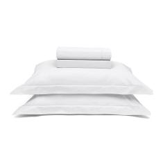 Jogo de Lençol Cama King 4 peças 230 Fios 100% Algodão Reffinata Color Buettner