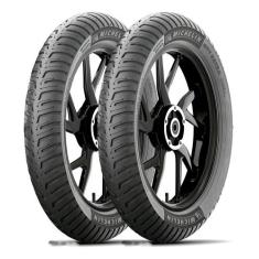Par Pneu Titan 160 Michelin 80/100-18 + 100/90-18 City Extra