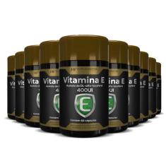 10x vitamina e 400ui alfa tocoferol 60 caps hf suplements - HF SUPLEME
