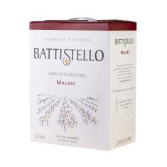 Vinho Battistello Marselan Tinto Seco Bag In Box 3Lts
