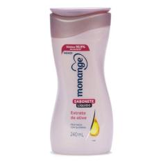 Sabonete Líquido Monange 240 ml Extrato de Oliva