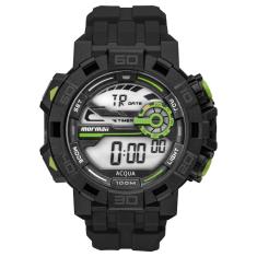 Relógio Mormaii Masculino Action Preto - Mo1148ac-8a Mo1148ac-8a