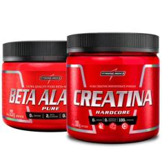 Beta Alanina 123g + Creatina Pura 300g Integralmedica