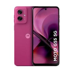 Smartphone Motorola Moto g55 5G 256GB, 8GB RAM, 8GB Ram Boost e Camera