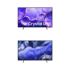 Combo Samsung Smart TV 50" UHD 4K U8100F + Samsung Vision AI TV 43" QLED Ultra 4K QEF1