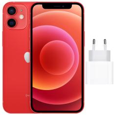 iPhone 12 mini Apple 256GB PRODUCT(RED) + Carregador USB-C de 20W Apple