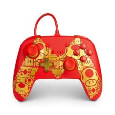 Powera 1516987-01 Controle P/ Nsw Wired Controller Mario Gold M - Nintendo Switch