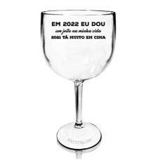 Taça Gin Transparente Personalizada Em 2022 eu.