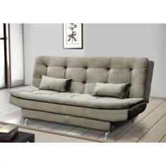 Sofá Cama 3 Lugares Salome Matrix Cappucino