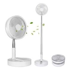 Ventilador Silencioso Portátil 7200Mah Dobrável Para Mesa