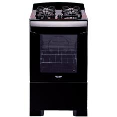 Fogão a Gás Diplomata de Piso com 4 Bocas Dako - Preto