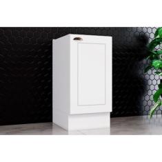 Balcão de Cozinha Modulado Americana 1 Porta s/ Tampo Branco - Henn